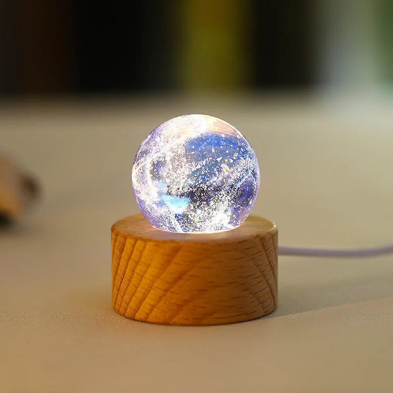 Glass Bead Crystal Ball Decoration