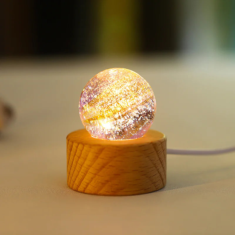 Glass Bead Crystal Ball Decoration